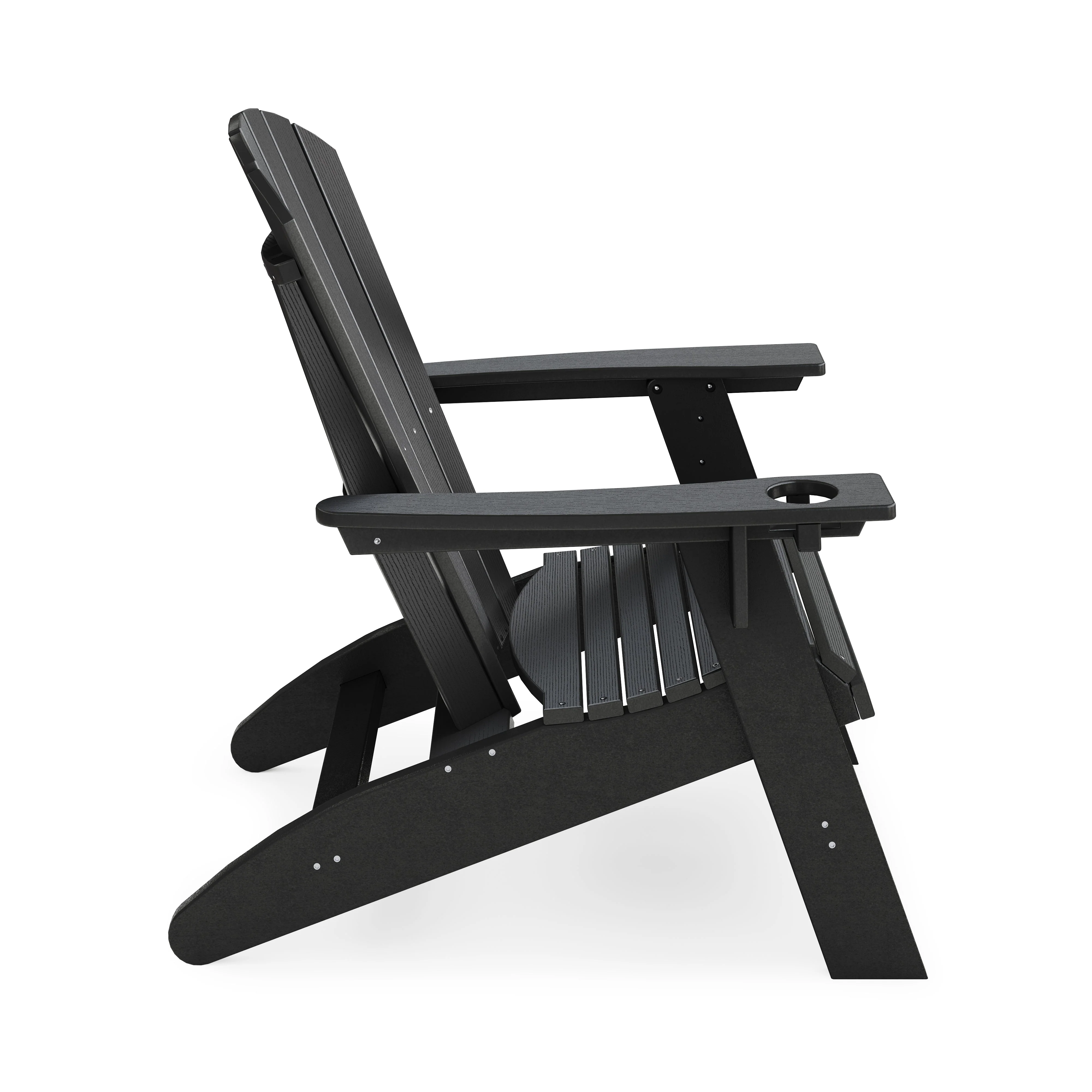 SoPoly St Simons Curved Back Adirondack Chair - Image 17