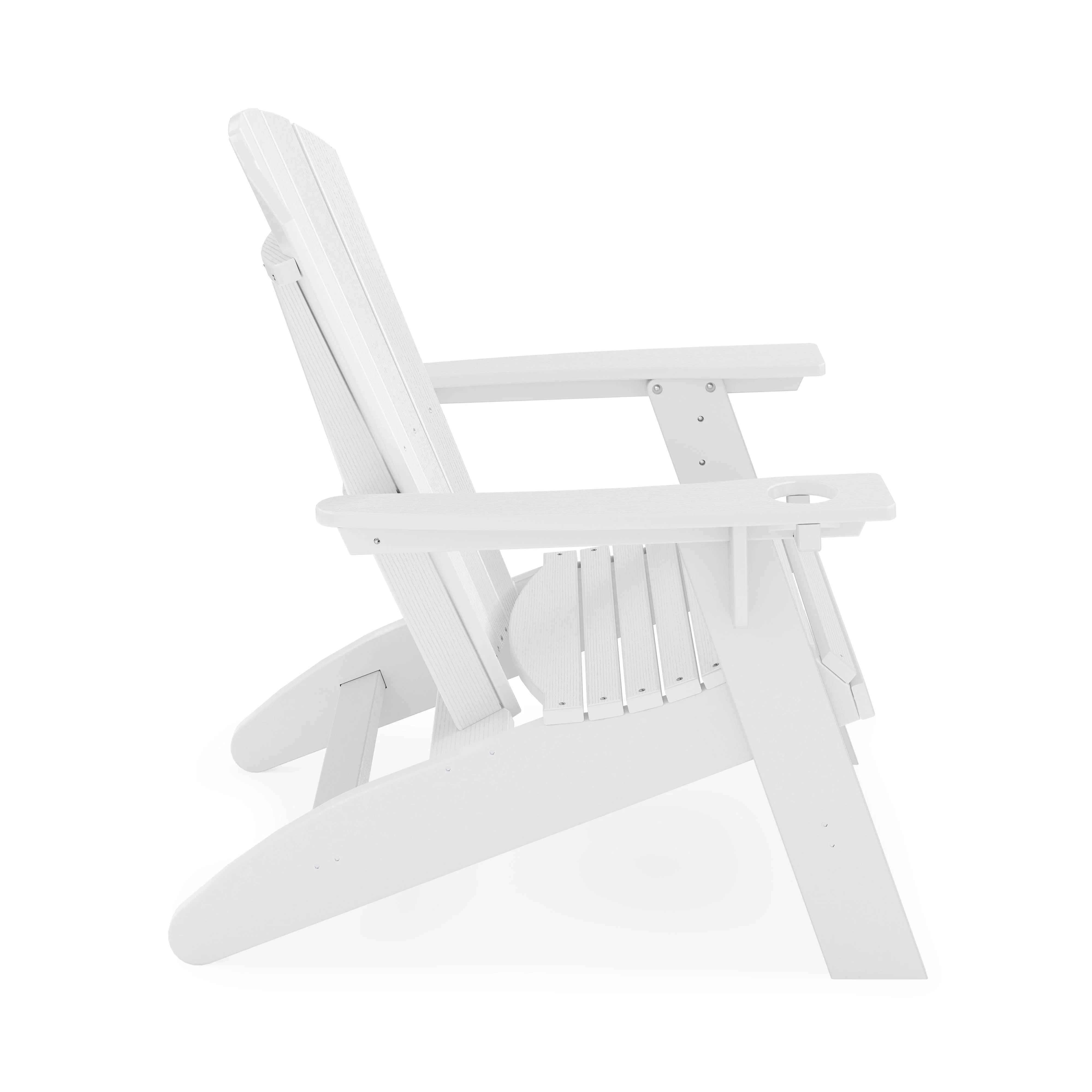 SoPoly St Simons Curved Back Adirondack Chair - Image 19