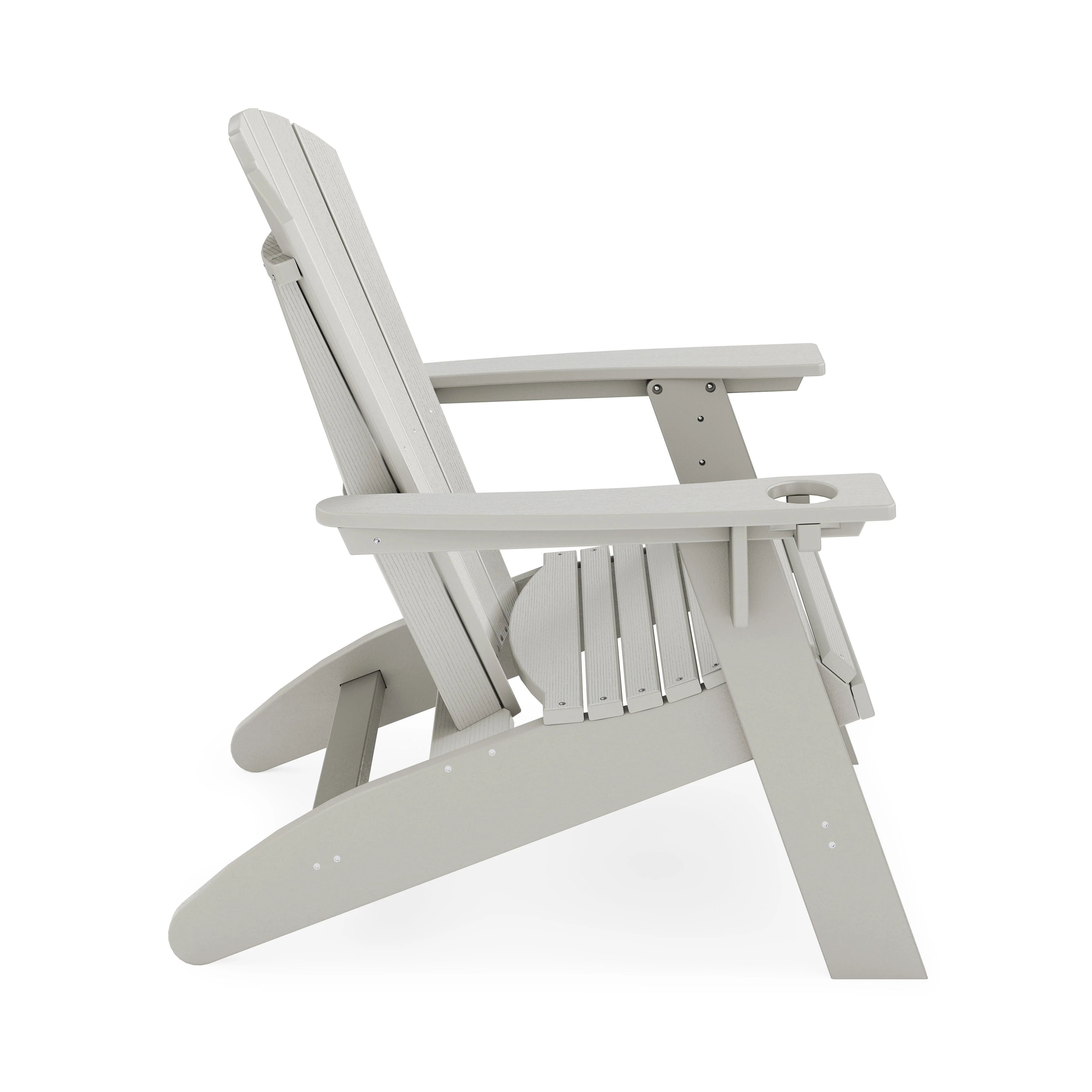 SoPoly St Simons Curved Back Adirondack Chair - Image 21