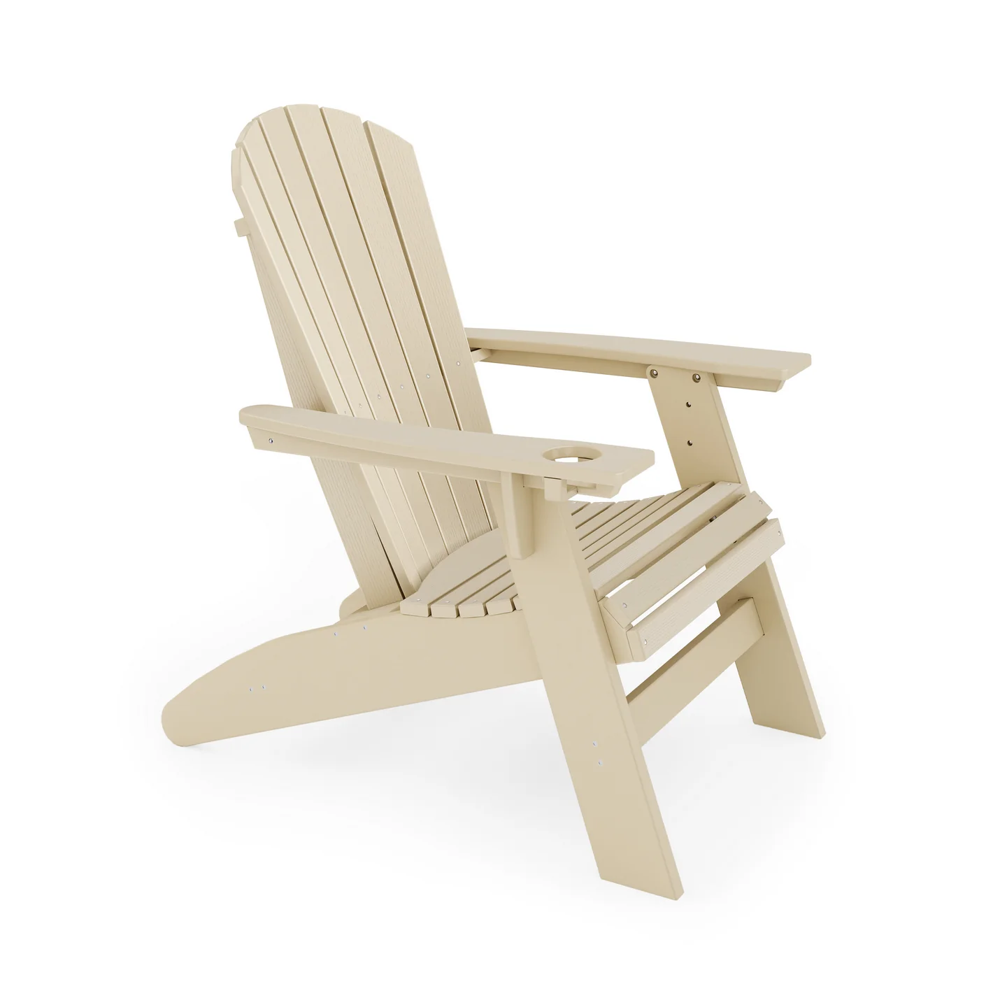 SoPoly St Simons Curved Back Adirondack Chair - Image 3
