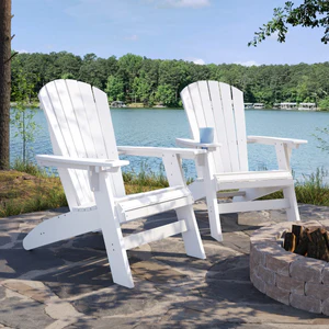 SoPoly St Simons Curved Back Adirondack Chair - Image 5