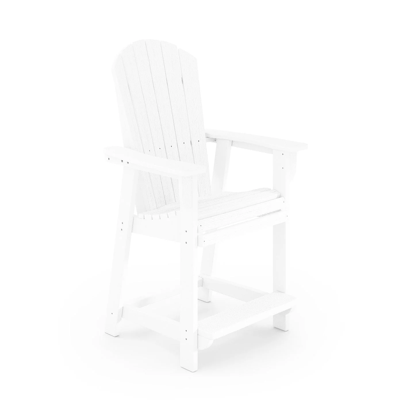 SoPoly St Simons Fan Back Counter Chair (Premium) - Image 2