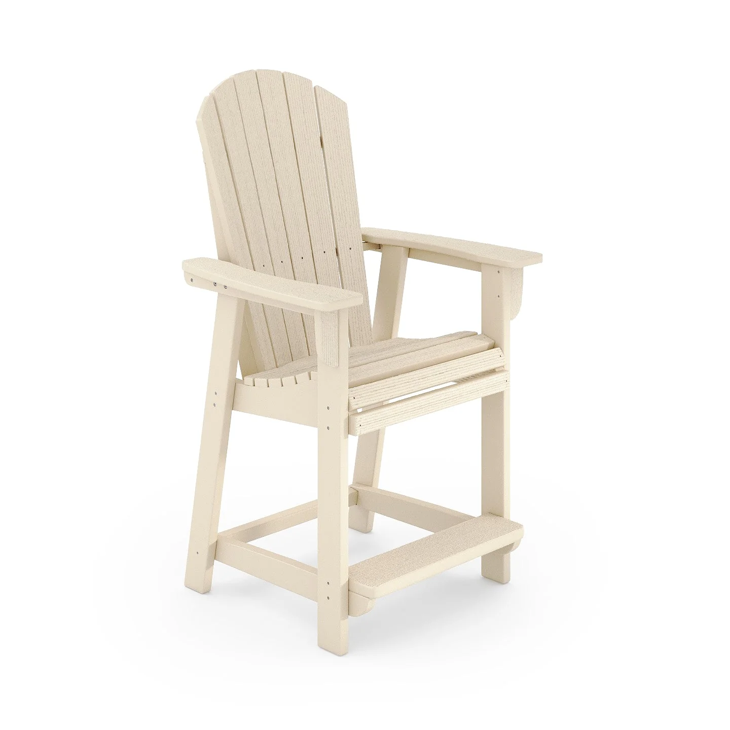 SoPoly St Simons Fan Back Counter Chair (Premium) - Image 3
