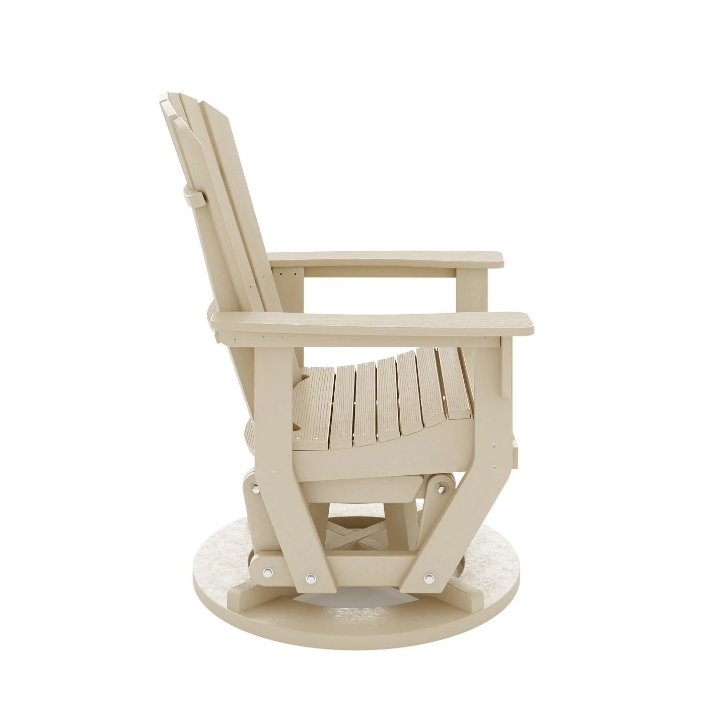 SoPoly St Simons Swivel Glider Chair - Image 7