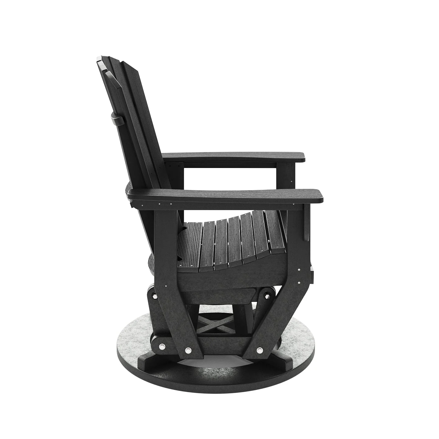 SoPoly St Simons Swivel Glider Chair - Image 9
