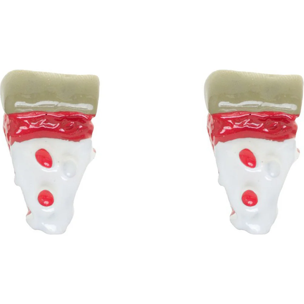 Sourpuss Pepperoni Pizza Studs Earrings | Quirky Food Jewelry - Image 3