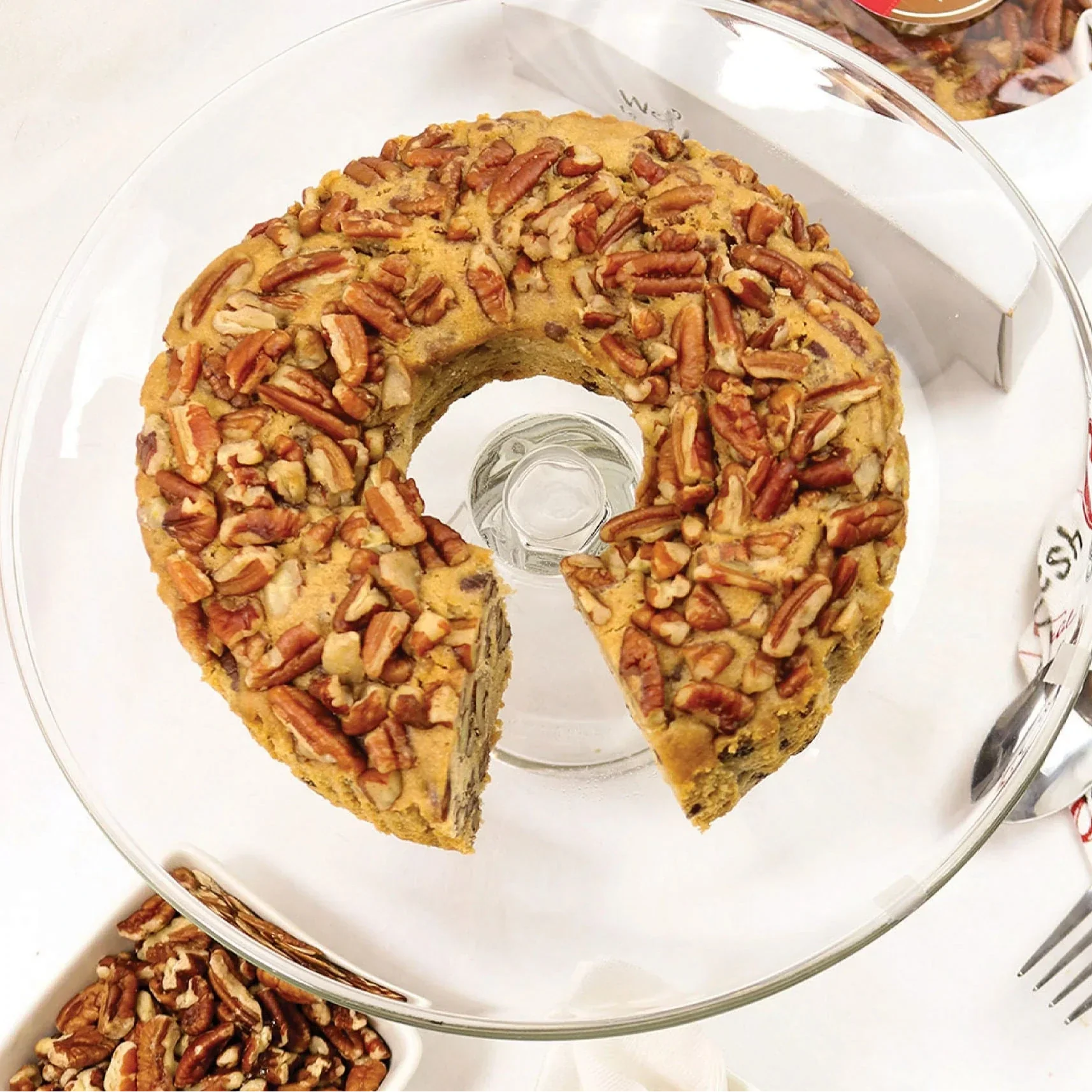Southern Pecan Cake | Pack of 2 | 24 oz | Beatrice Bakery - Image 5