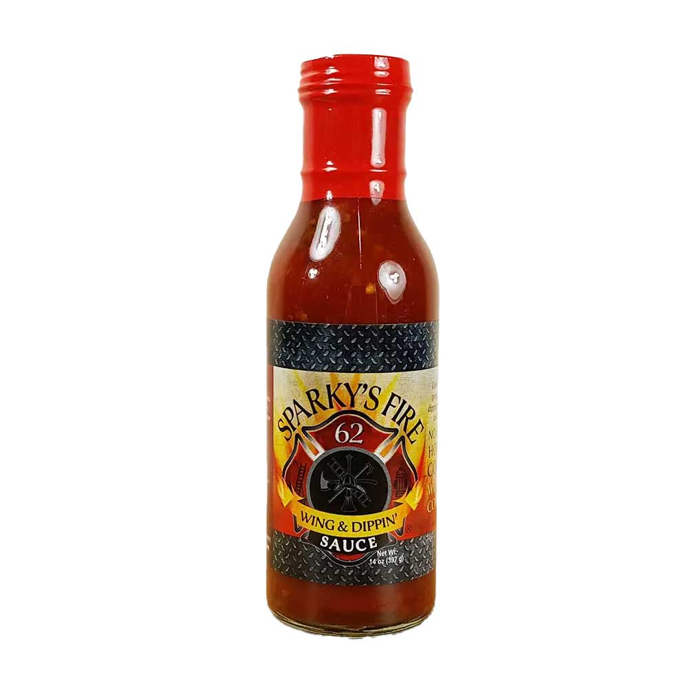 Sparky's Fire Wing & Dippin' Sauce | Pack of 4 | 14 oz | Brenmar - Image 2