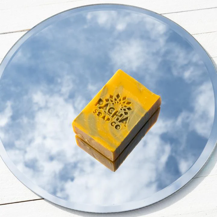 Spearmint Lemongrass Soap | 4 oz | Pacha Soap Company - Image 3