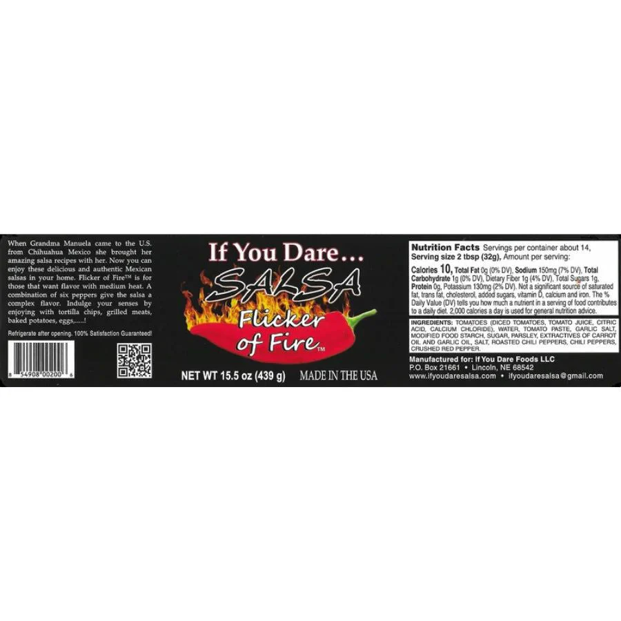 Spicy and Mild Salsa Bundle | 15.5 oz | If You Dare Foods - Image 5