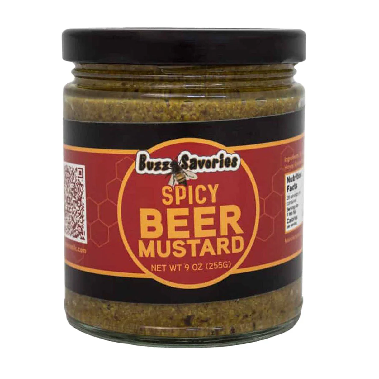 Spicy Beer Mustard | Pack of 6 | 9 oz | Buzz Savories, LLC - Image 2