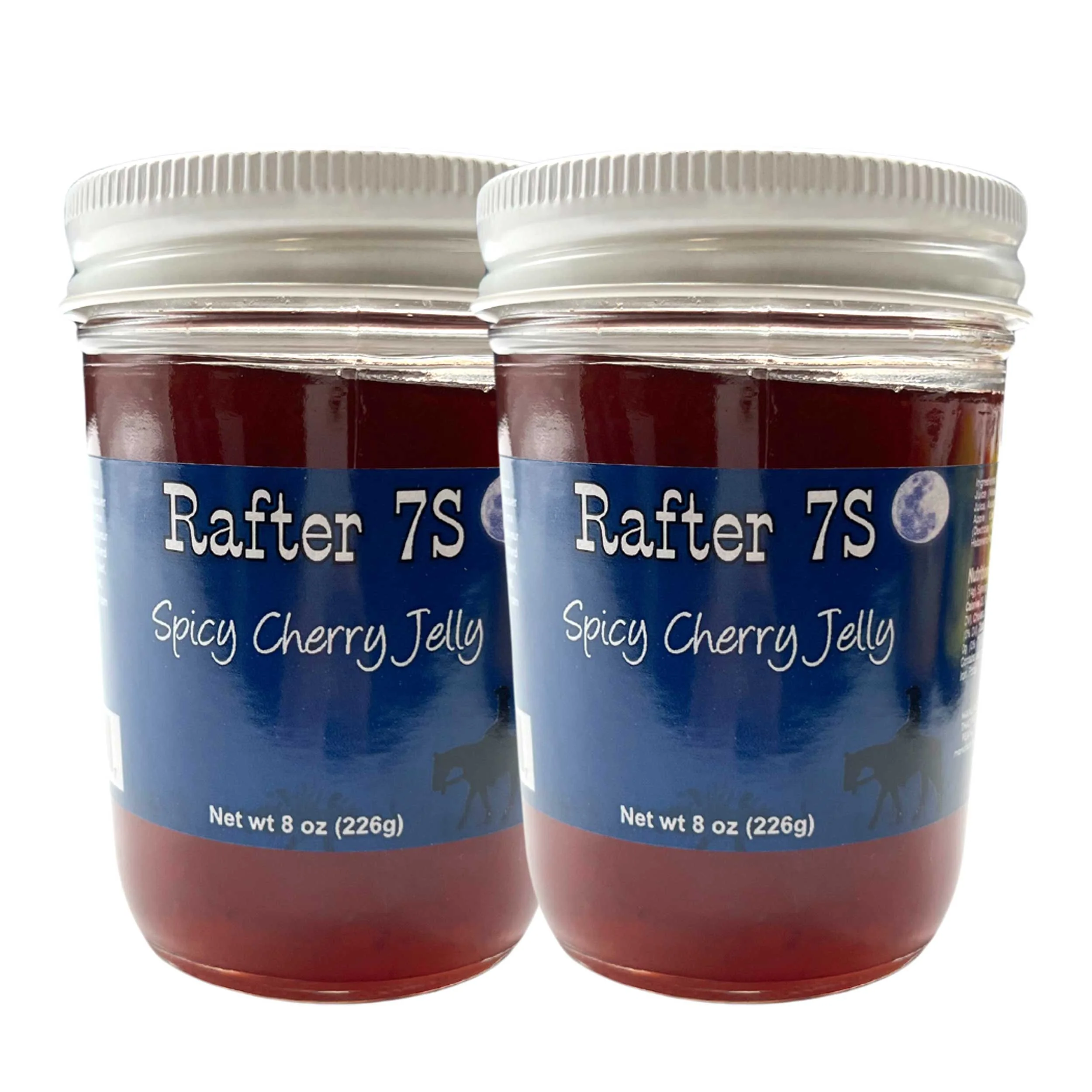 Spicy Cherry Jelly | Pack of 2 | 8 oz | Rafter 7S