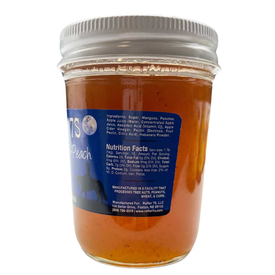 Spicy Mango-Peach Jelly | Pack of 2 | 8 oz | Rafter 7S - Image 3