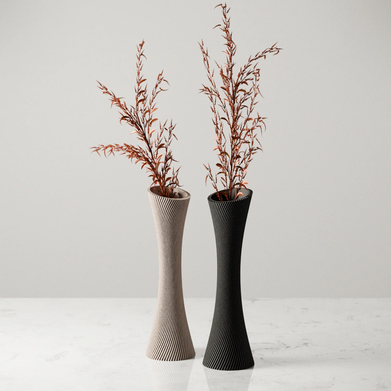 SPIRAL ROSE Vase - Image 2