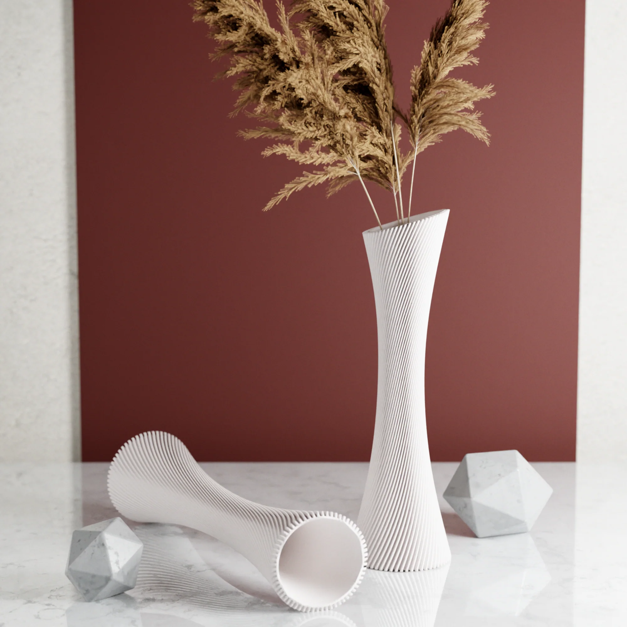 SPIRAL ROSE Vase - Image 5