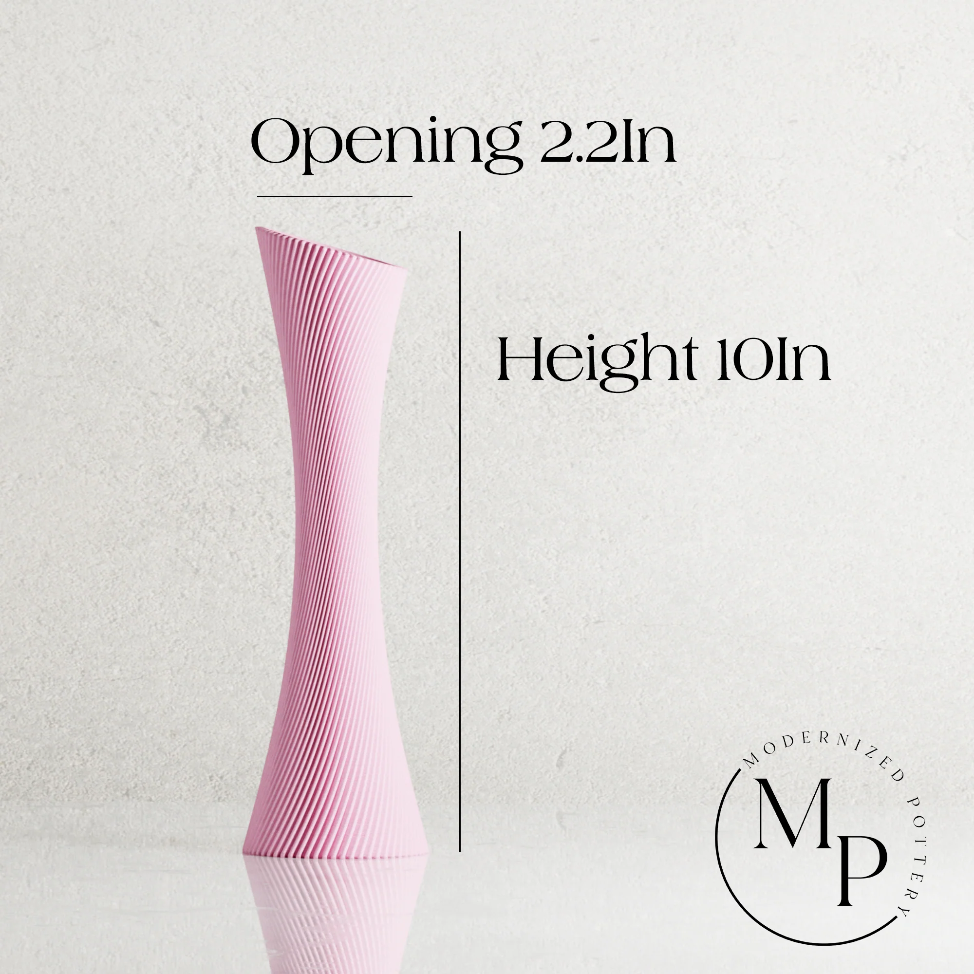 SPIRAL ROSE Vase - Image 8