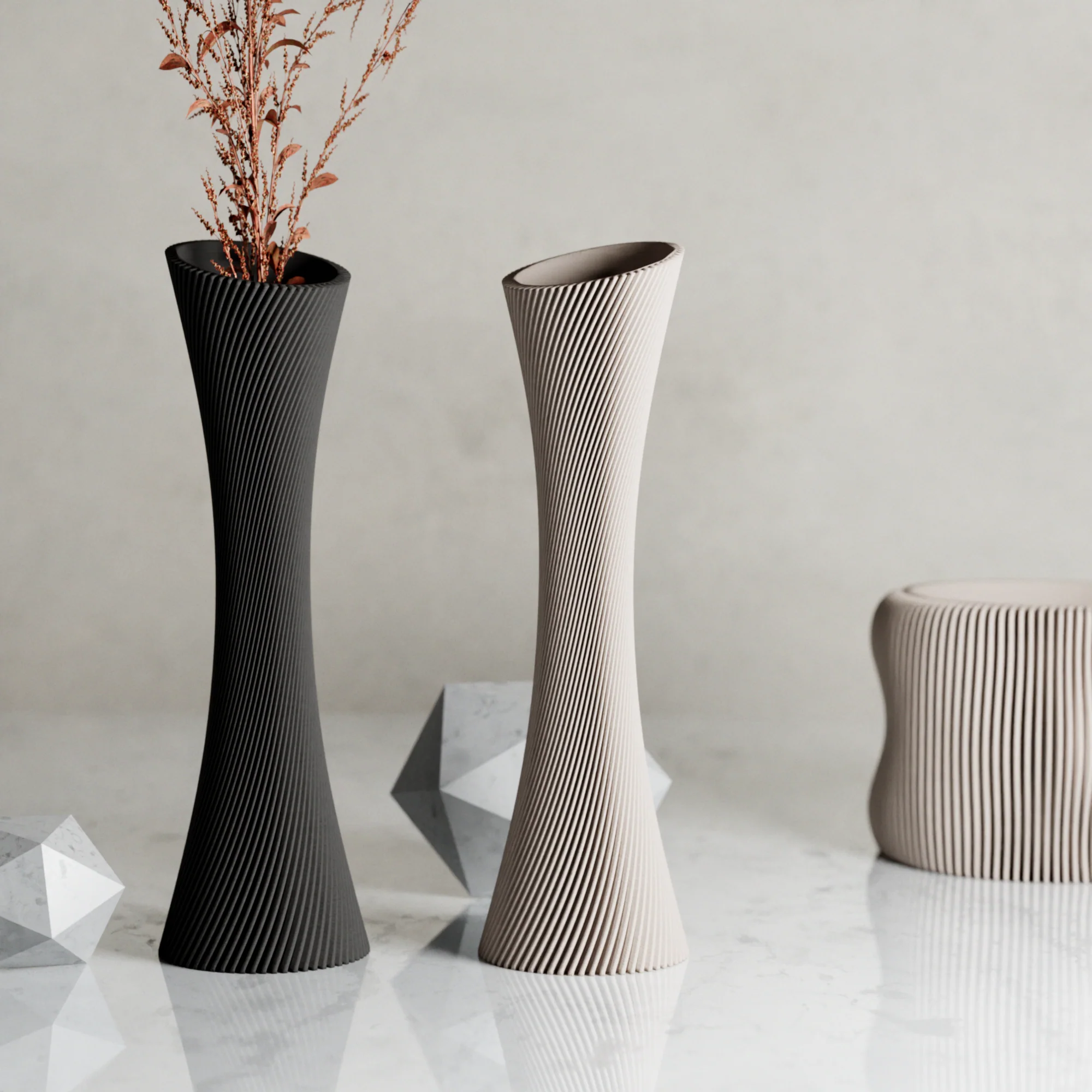 SPIRAL ROSE Vase - Image 9