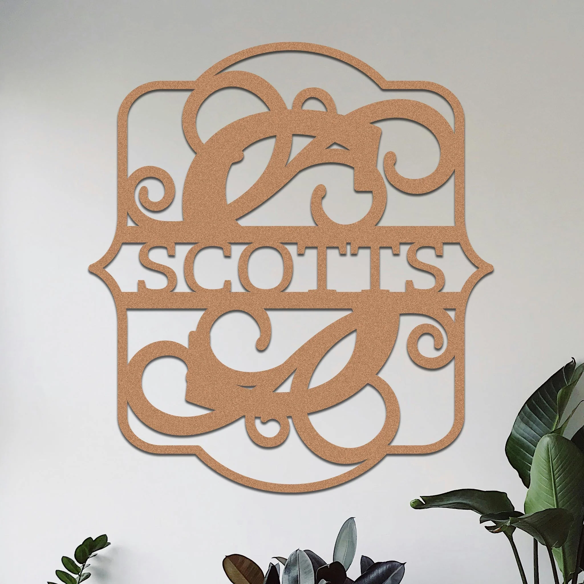 Split Monogram Sign - Image 3