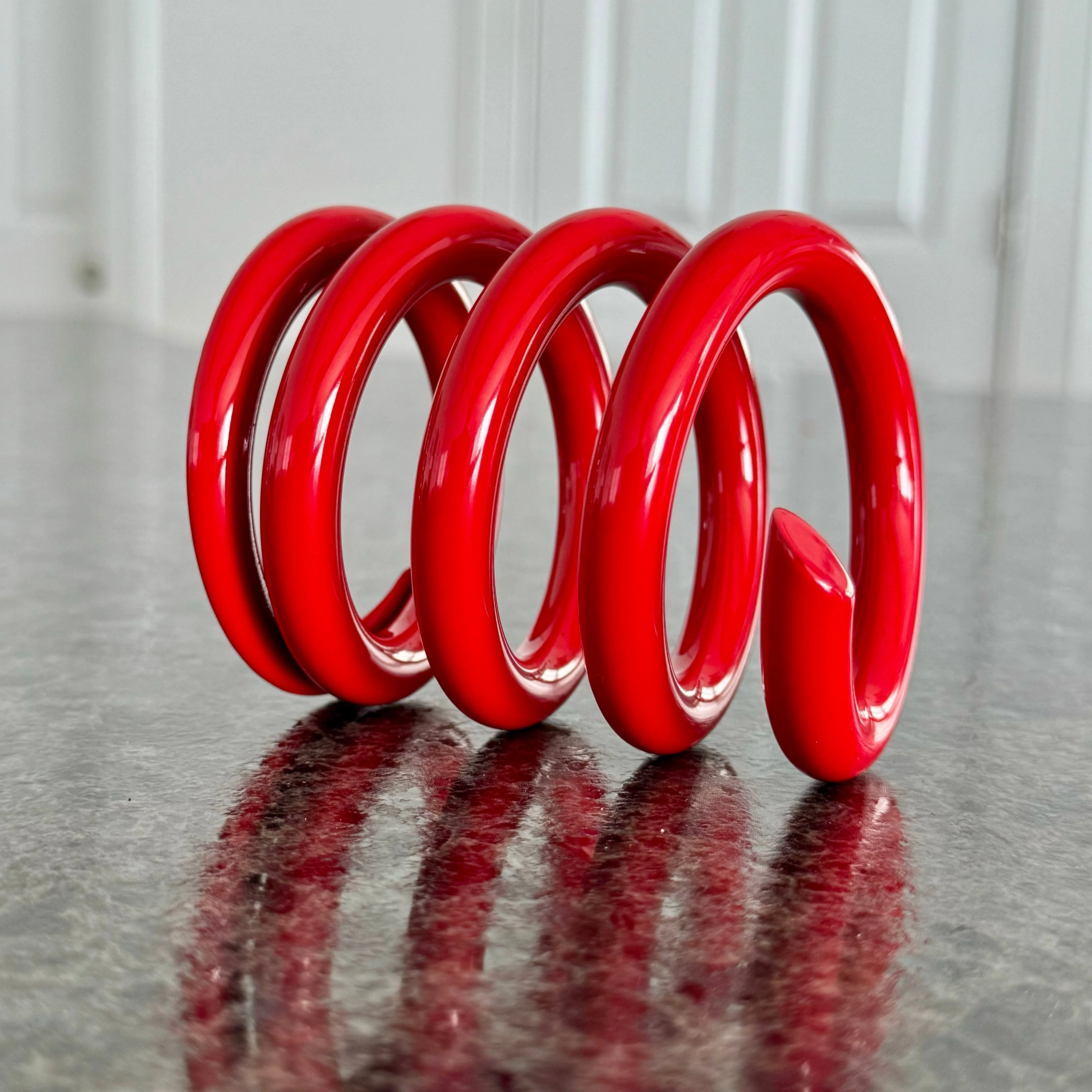 Spring Powder Coated Aviation Art Modern Mid Century Pencil Pen Holder (3-3/4 Inches) - Image 7