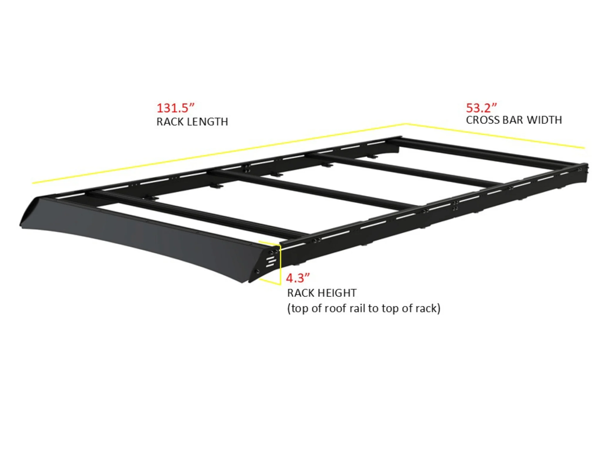 SPRINTER 144" HIGH ROOF STEALTH 2.0 ROOF RACK - Image 5