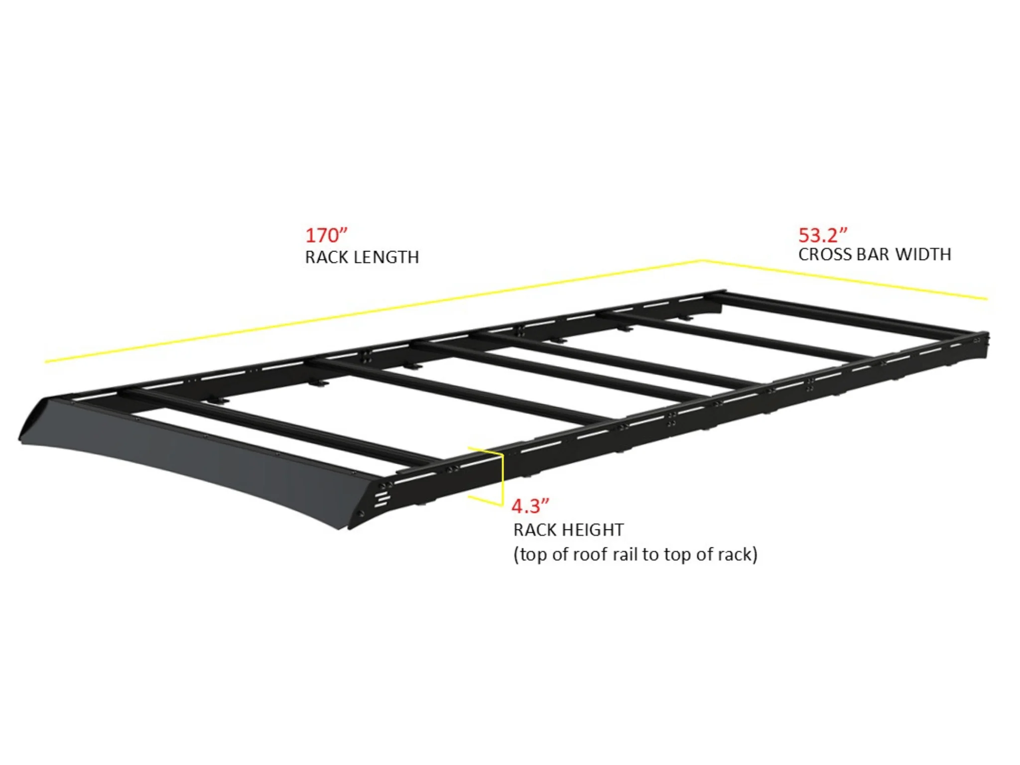 SPRINTER 170" HIGH ROOF STEALTH 2.0 ROOF RACK - Image 5