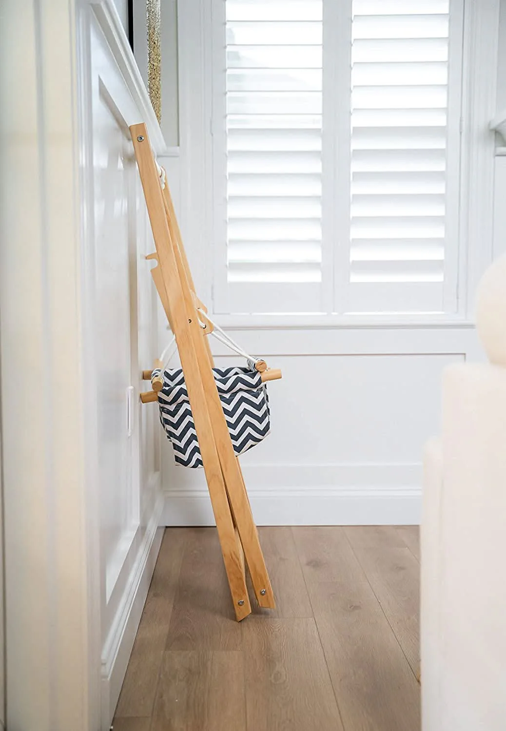 Spruce | Foldable Baby Swing - Blue Wave - Image 8