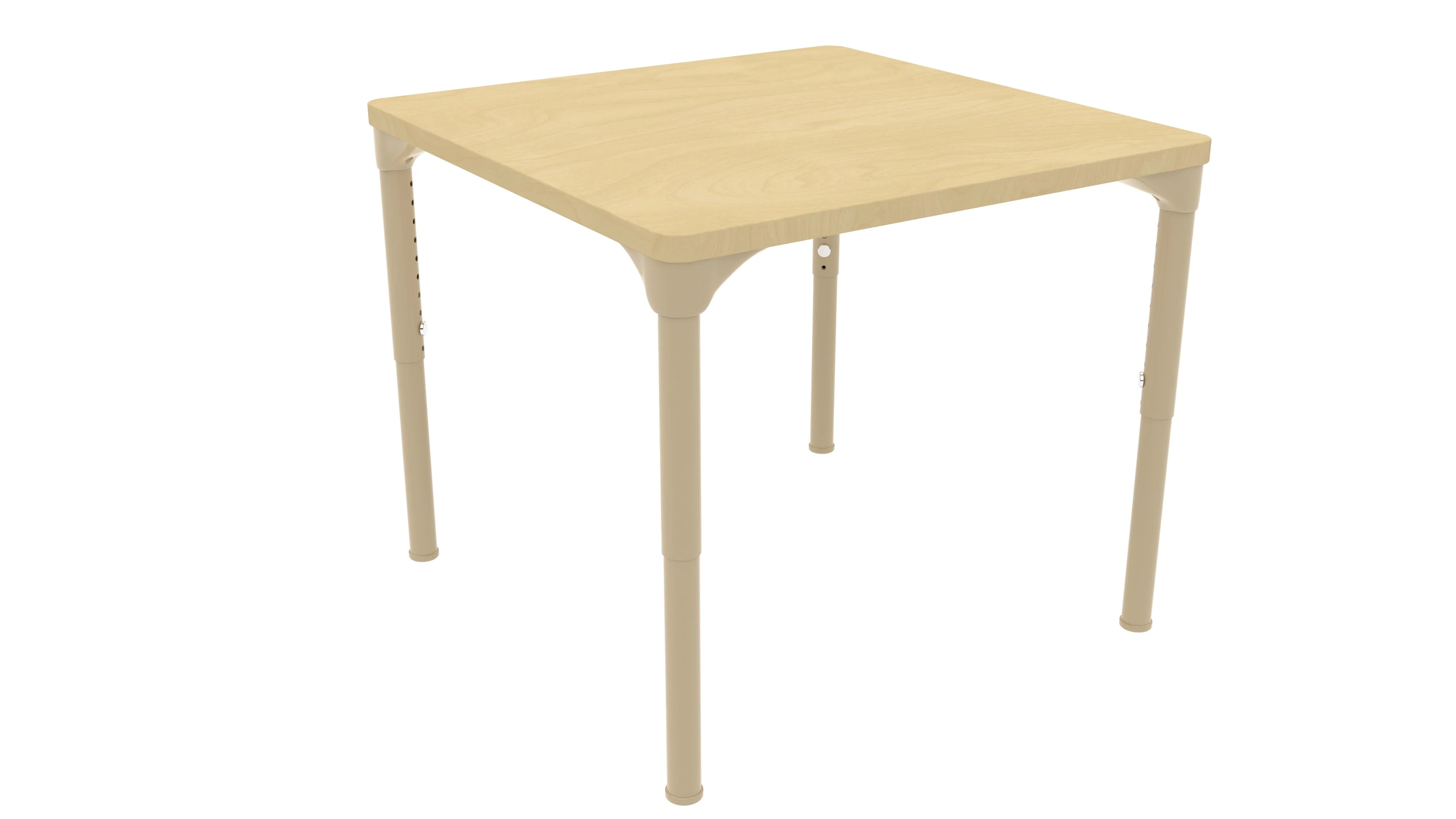 Square Adjustable Kids Table – 17" to 25" Height | Activity Table for Classrooms, Daycares & Homeschool - Image 11