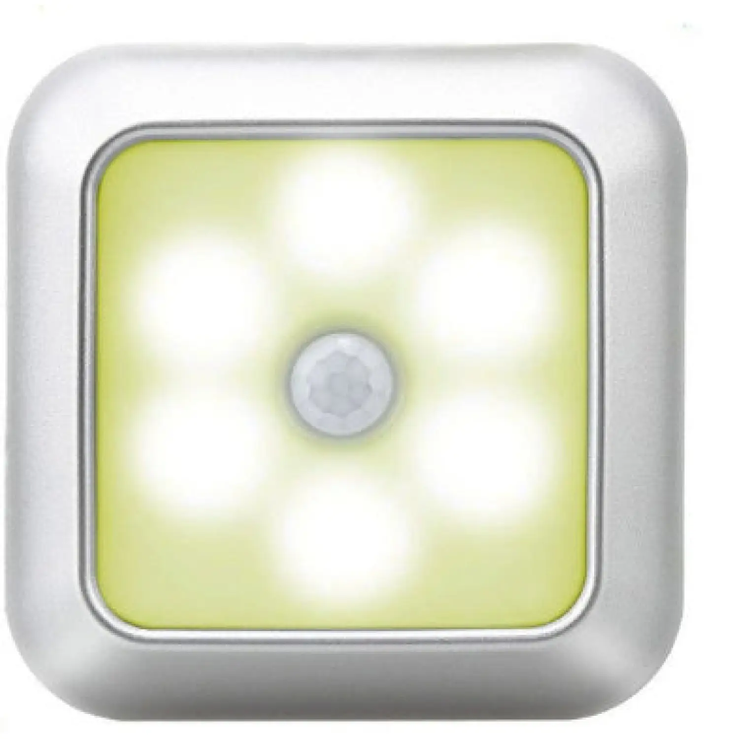 Square & PIR Motion Sensor Light for Closet with Battery - Image 2