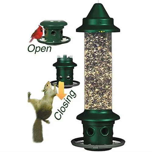 Squirrel-proof Bird Feeder with Perch Ring - Image 2