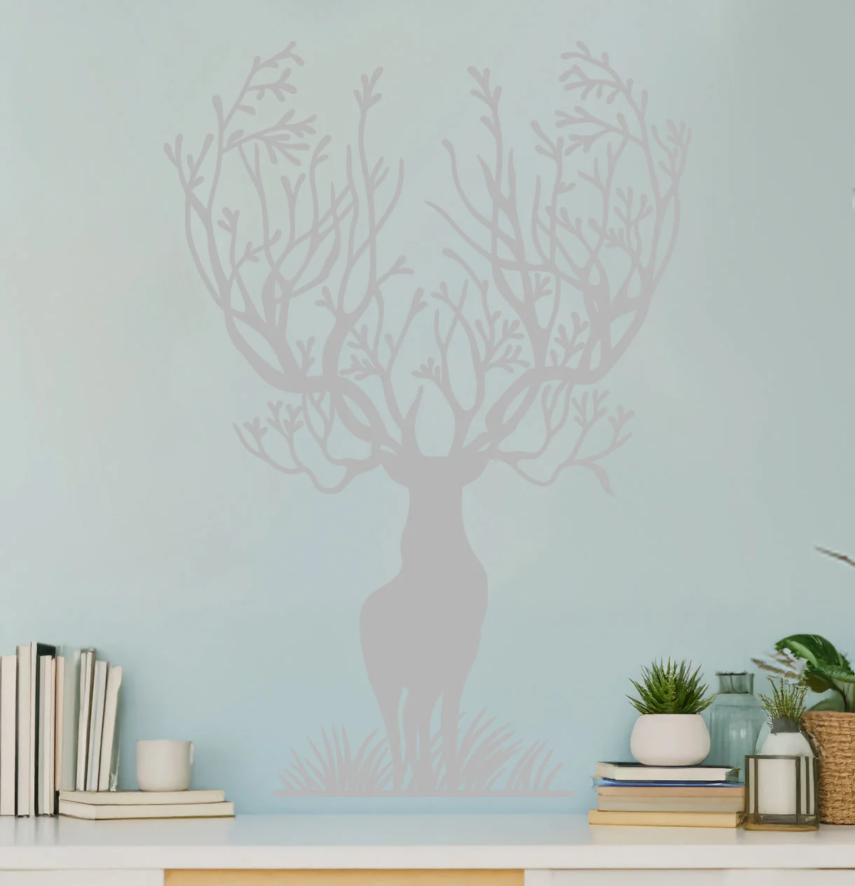 Stag with Branches for Antlers Sign - Image 6