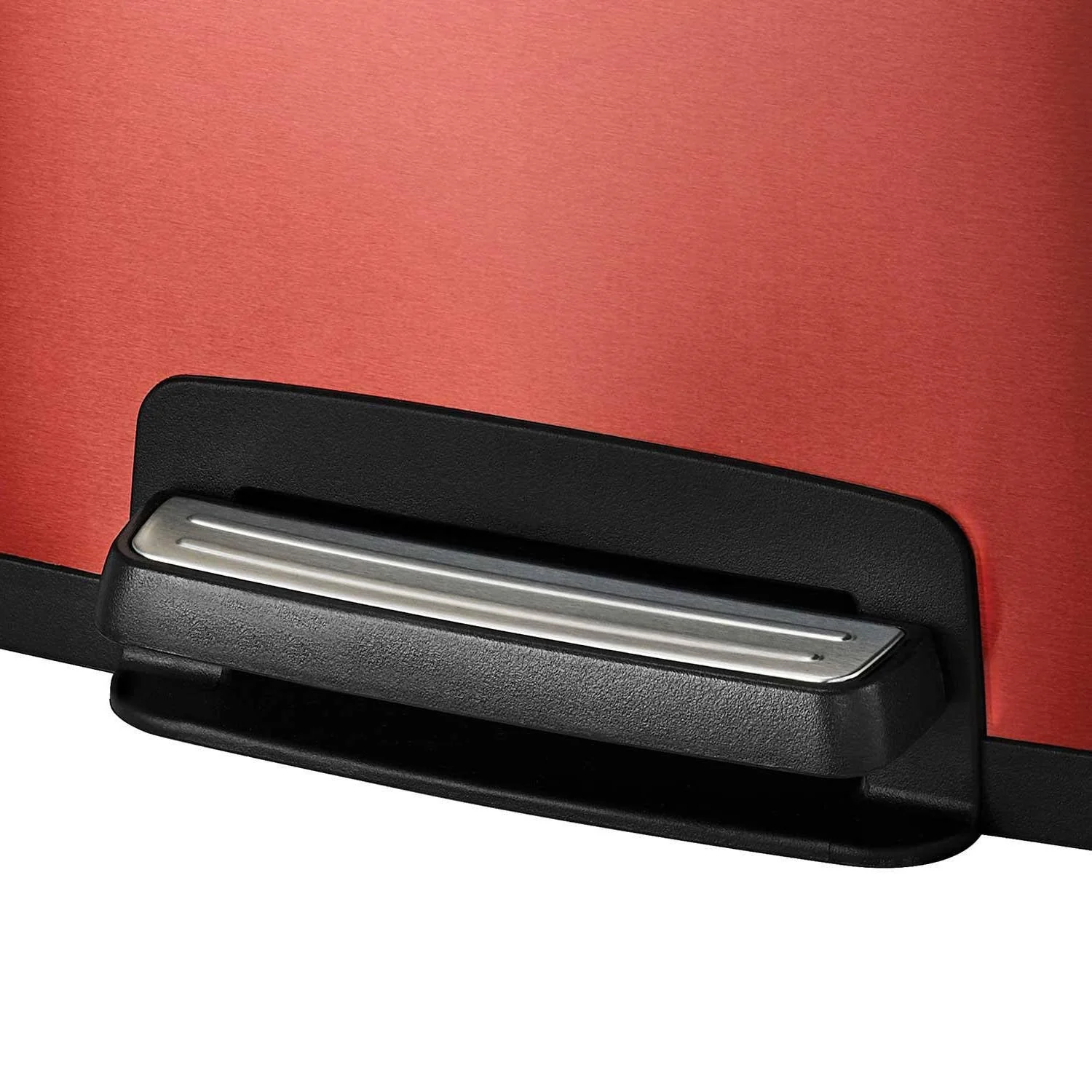Stainless Steel 13-Gallon Kitchen Trash Can with Step Lid in Copper Red Finish - Image 4