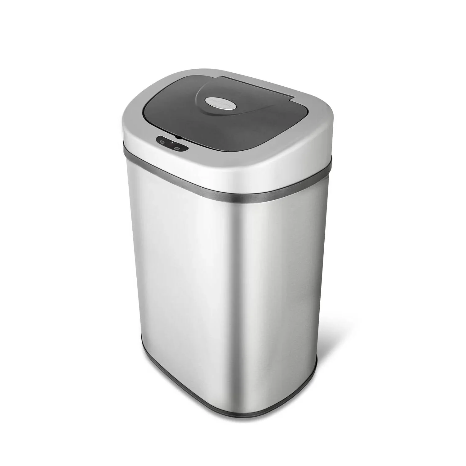 Stainless Steel 21-Gallon Kitchen Trash Can with Motion Sensor Lid - Image 4