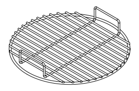 Stainless Steel Upper & Lower Cooking Grate Package For 14 WSM - Image 3
