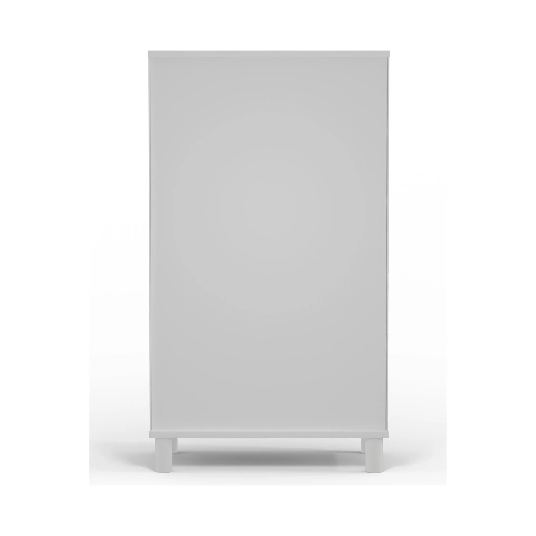 Stapleton Five Drawer Chest, White - Image 5