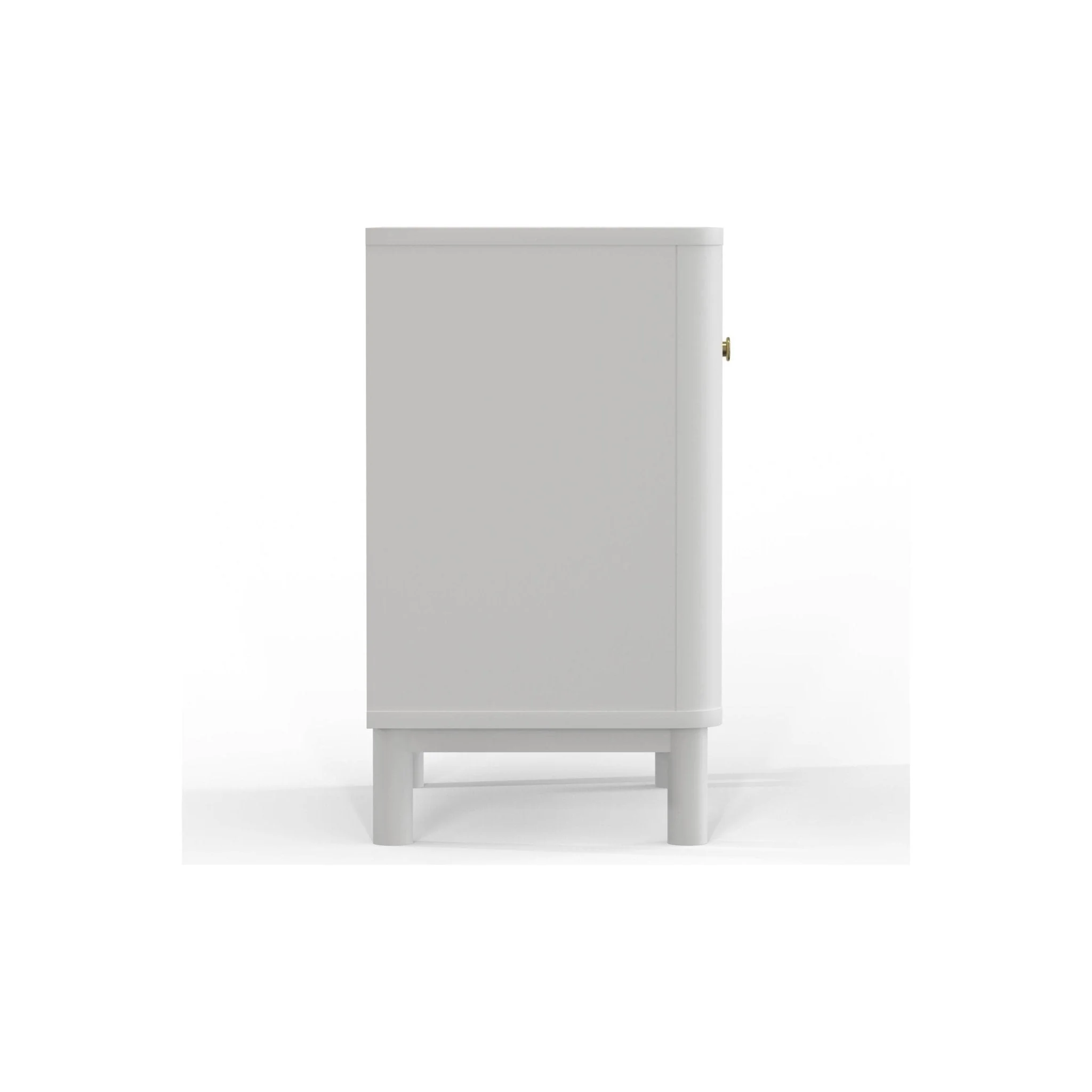 Stapleton One Drawer Nightstand, White - Image 4