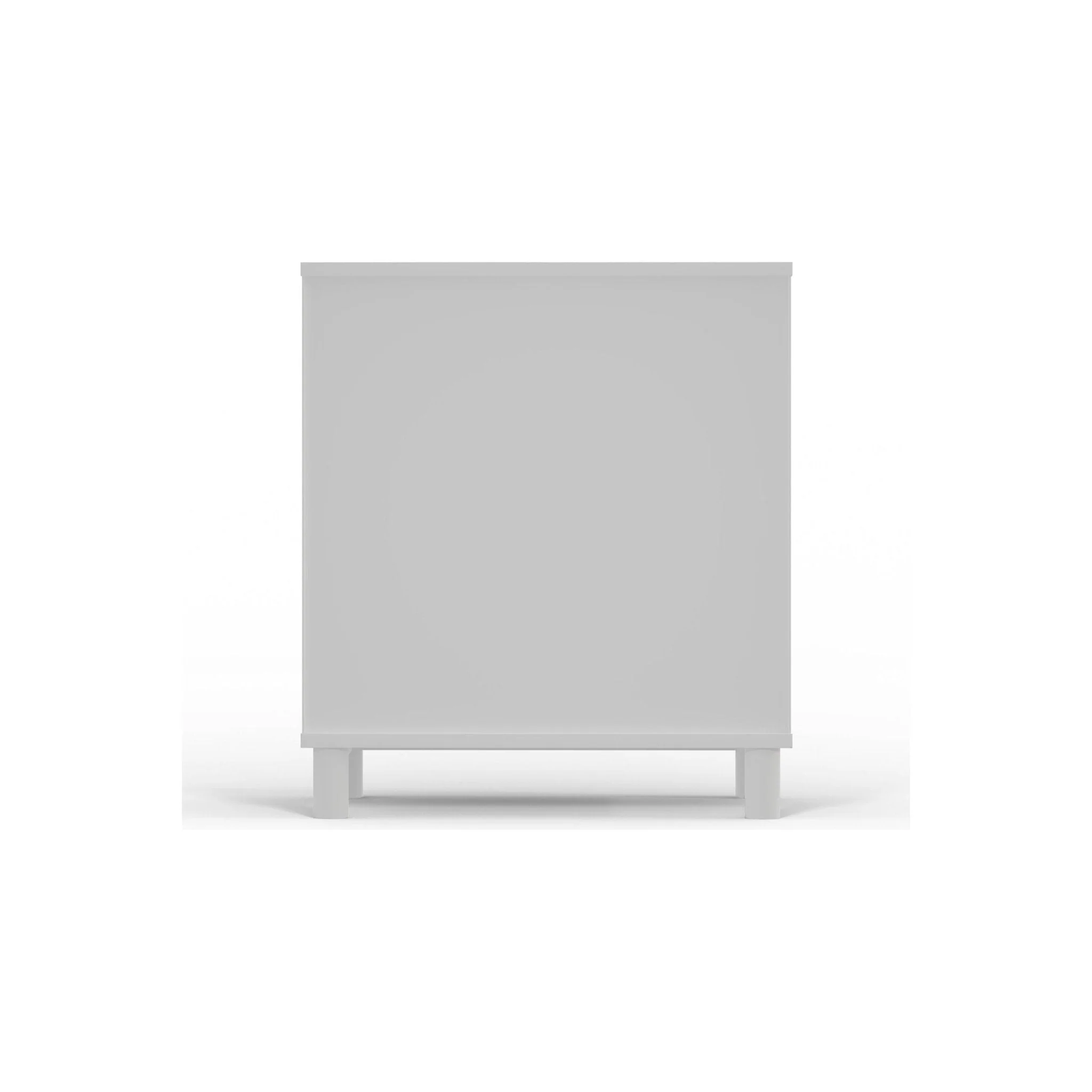 Stapleton Three Drawer Small Chest, White - Image 5