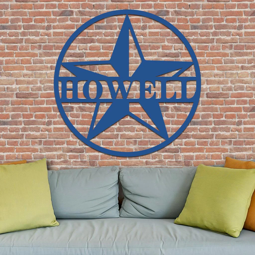 Star Family Name Sign - Image 4