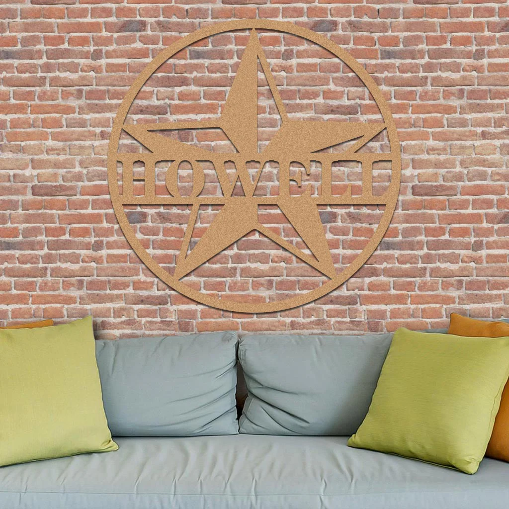 Star Family Name Sign - Image 5