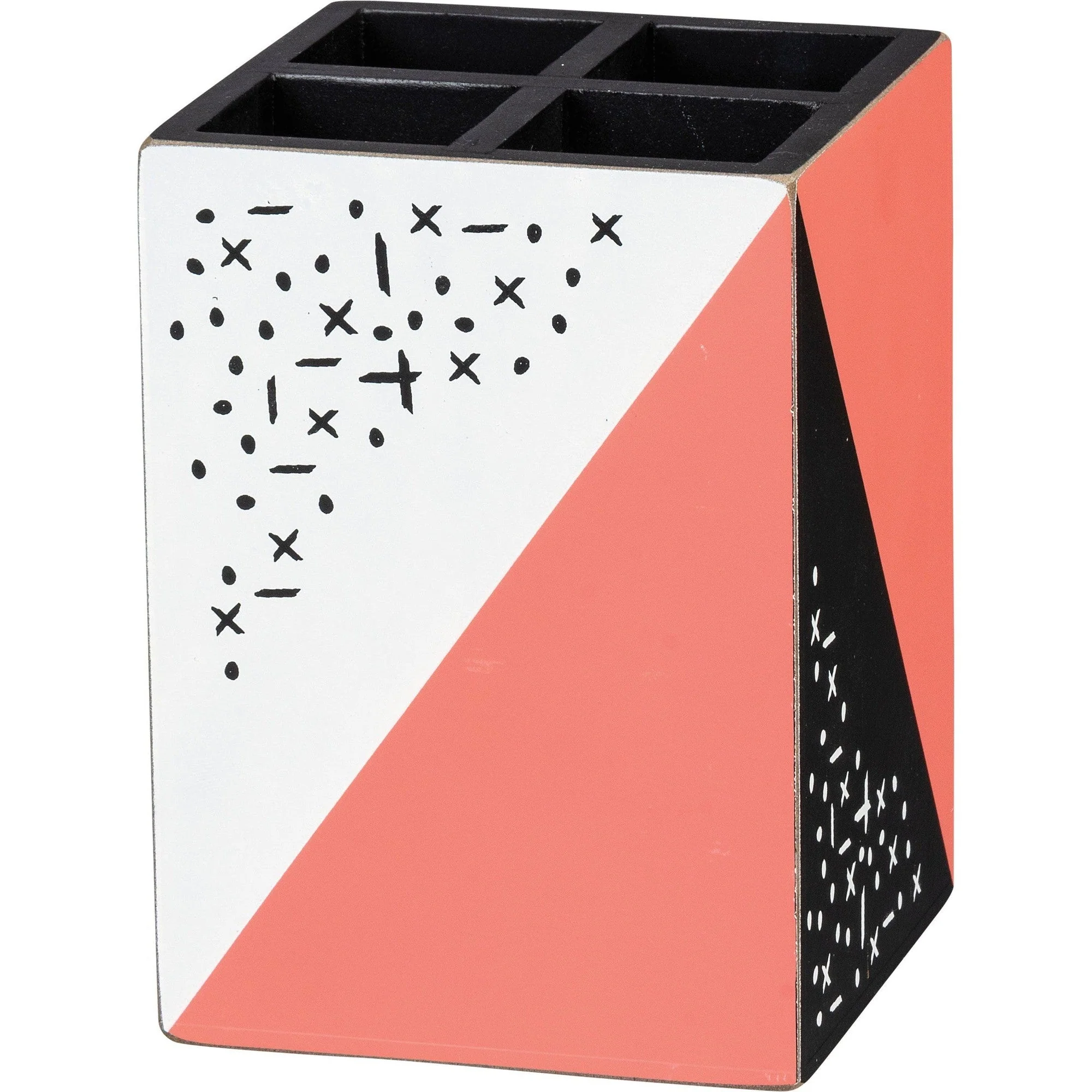 Stay Humble Hustle Hard Wood Pencil Holder - Image 3