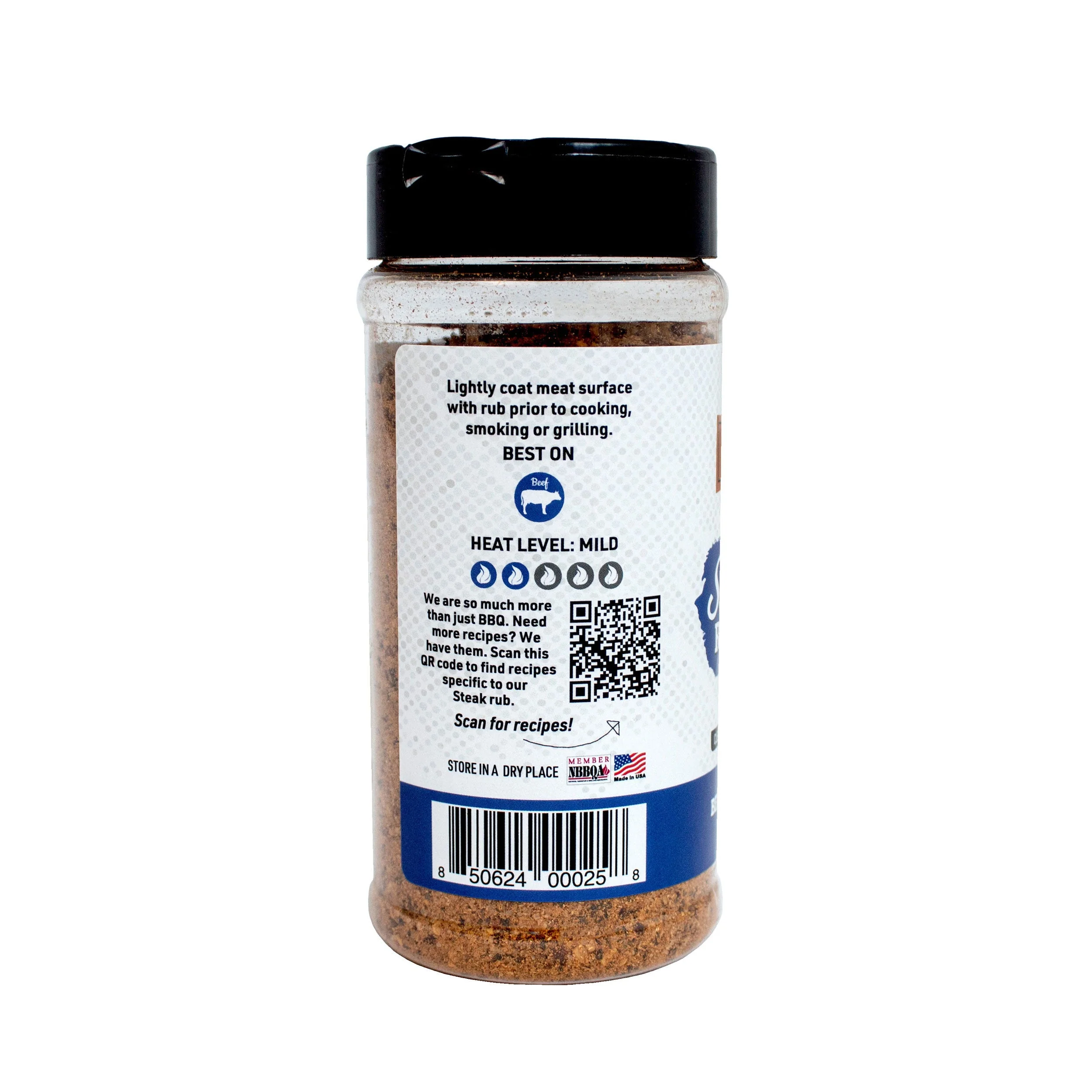 Steak Gluten Free Natural Keto Friendly BBQ Rub 9.9 oz - Image 2