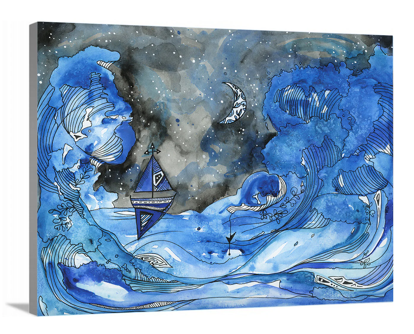 Storm - Open Edition Canvas Print - Image 4