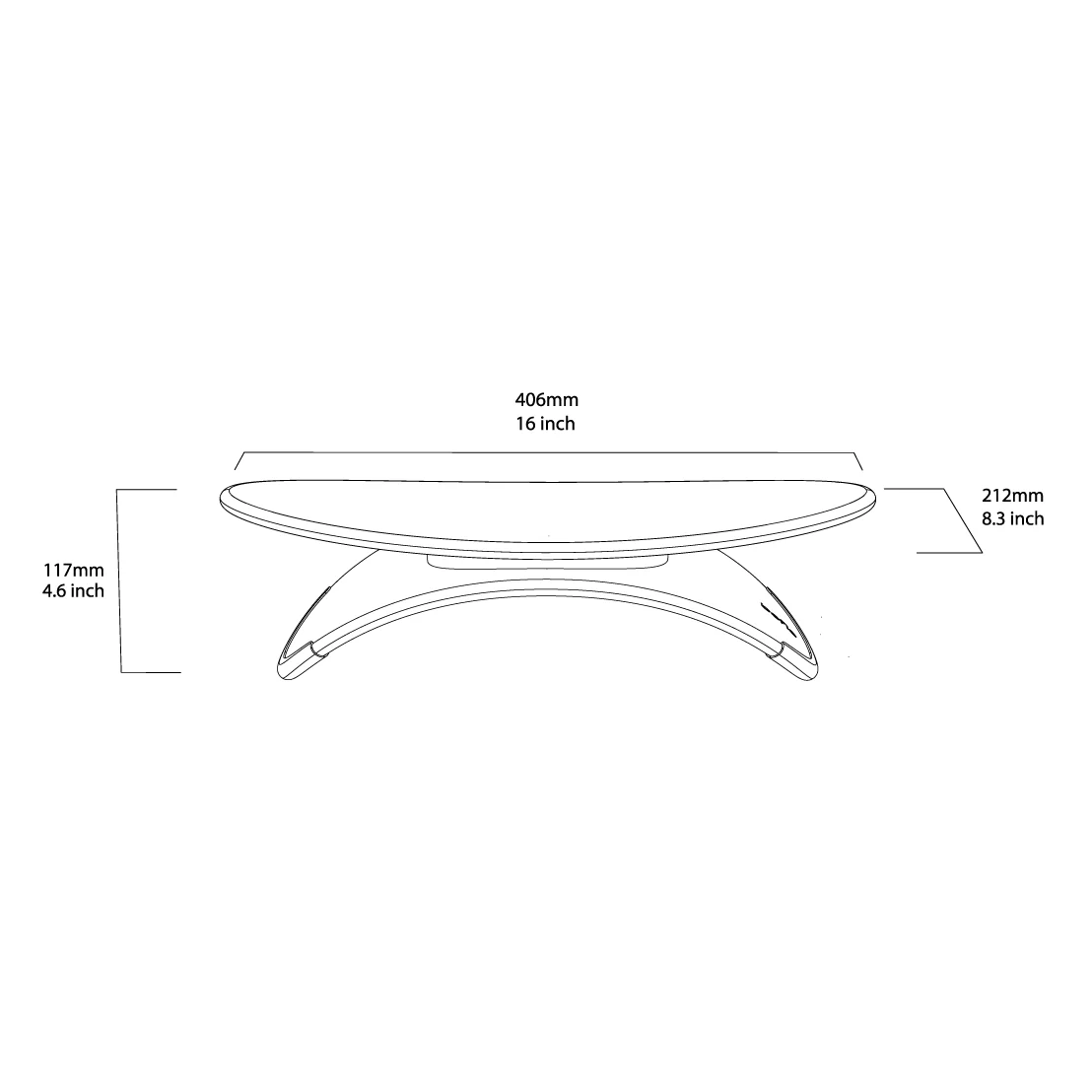 Strata – Ergonomic Wooden Footrest for Standing Desk - Image 5