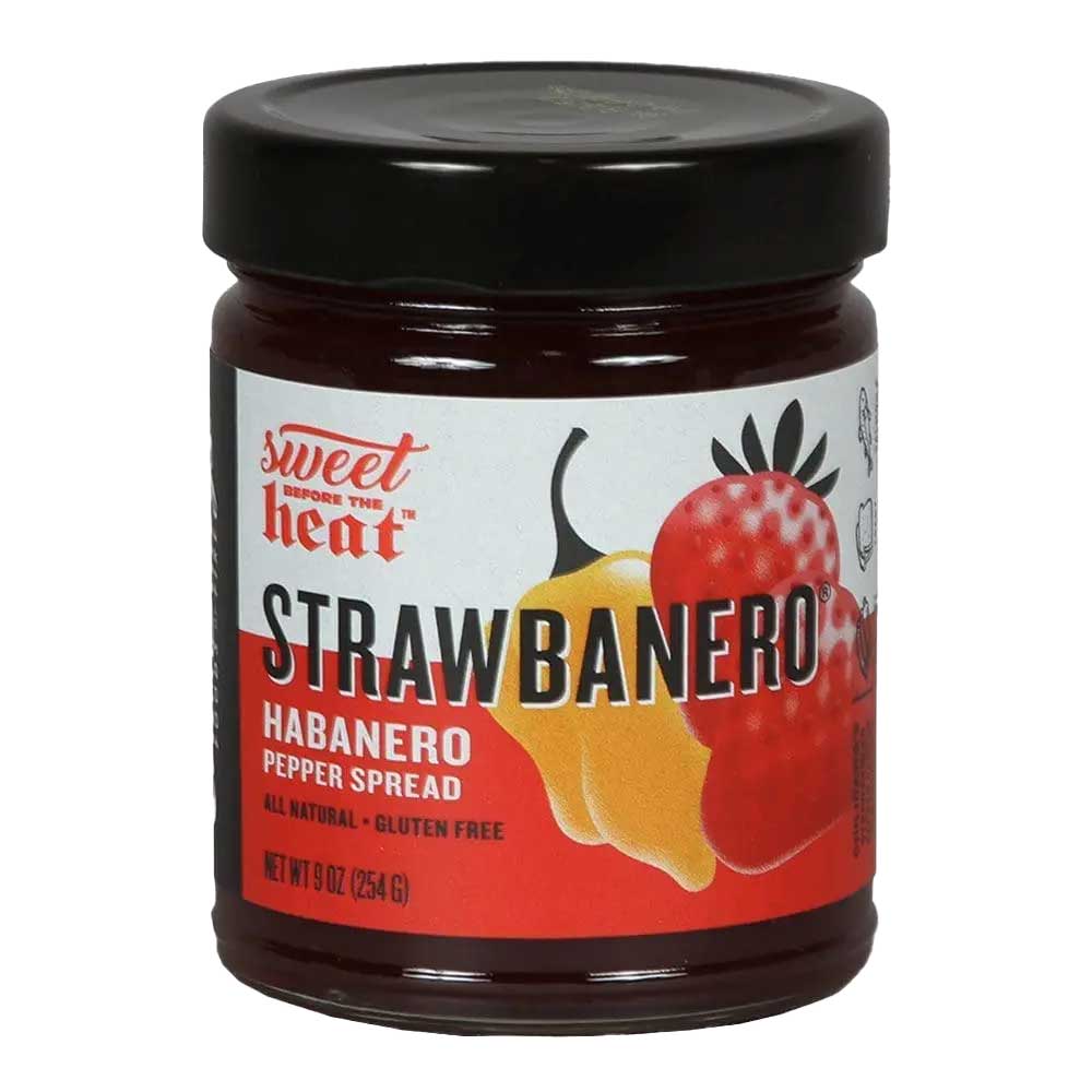 Strawbanero Pepper Spread | Pack of 2 | 9 oz | Gluten Free | Chili Dawg's Foods of Fire - Image 2