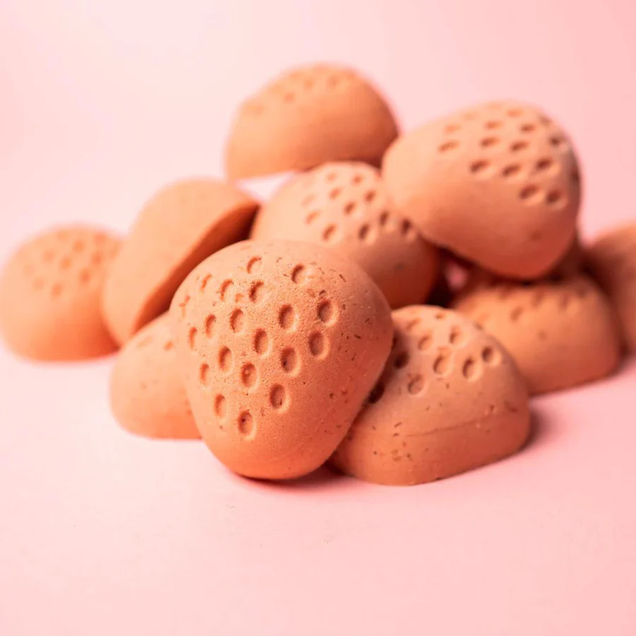 Strawberry Bath Bomb | Pack of 2 | 7 oz | Pacha Soap Company - Image 4