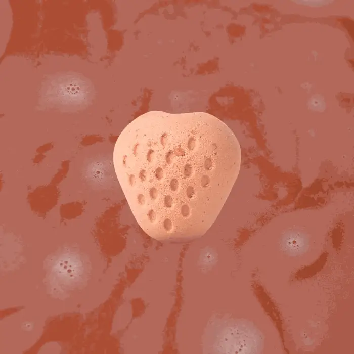 Strawberry Bath Bomb | Pack of 2 | 7 oz | Pacha Soap Company - Image 7