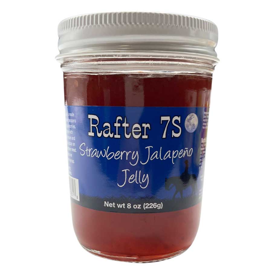 Strawberry Jalapeno Jelly | Pack of 2 | 8 oz | Rafter 7S - Image 2