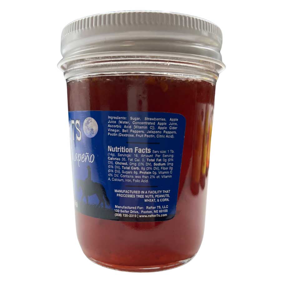 Strawberry Jalapeno Jelly | Pack of 2 | 8 oz | Rafter 7S - Image 3