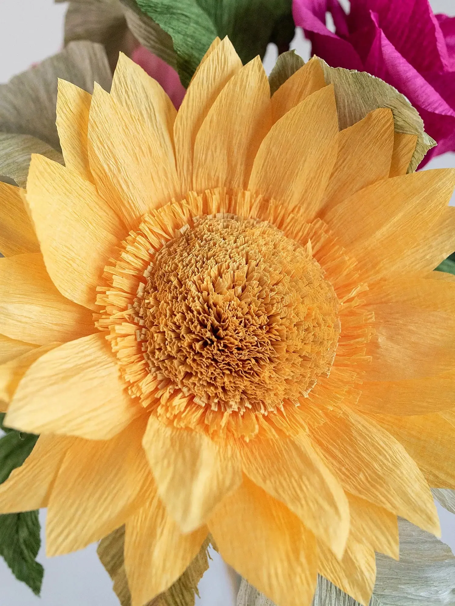 Strawberry Lemonade | Mixed Paper Flower Bouquet - Image 3