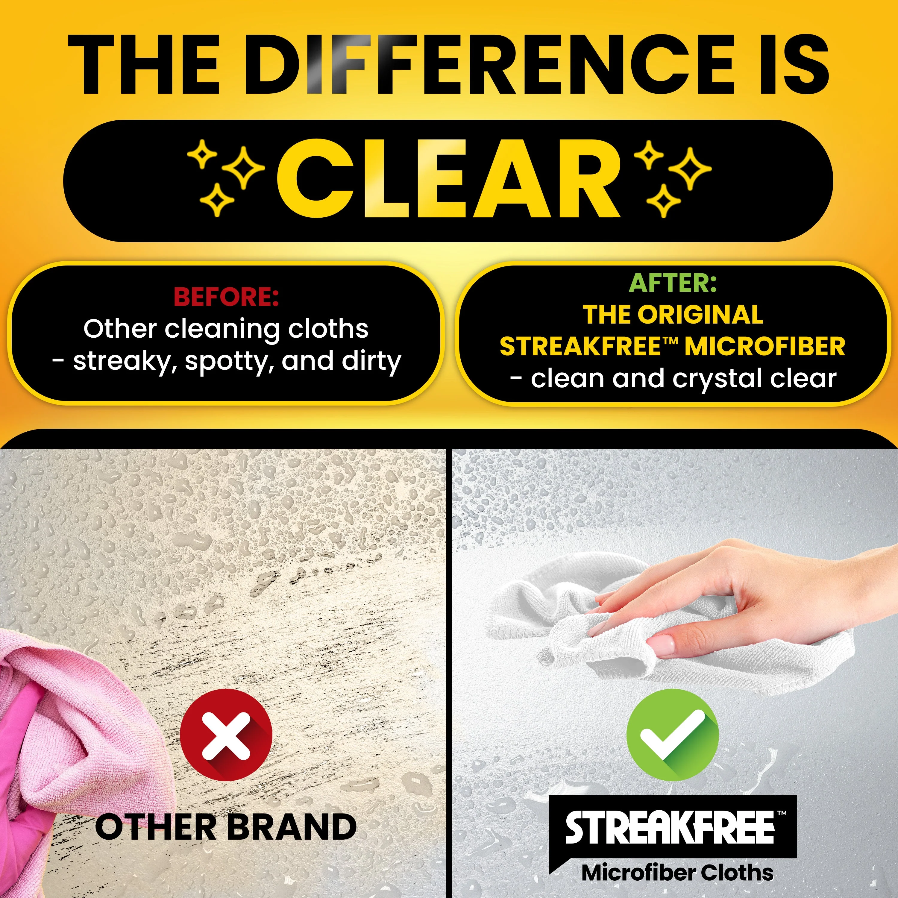 The Original StreakFree® Glass Cleaning Cloth - Image 4