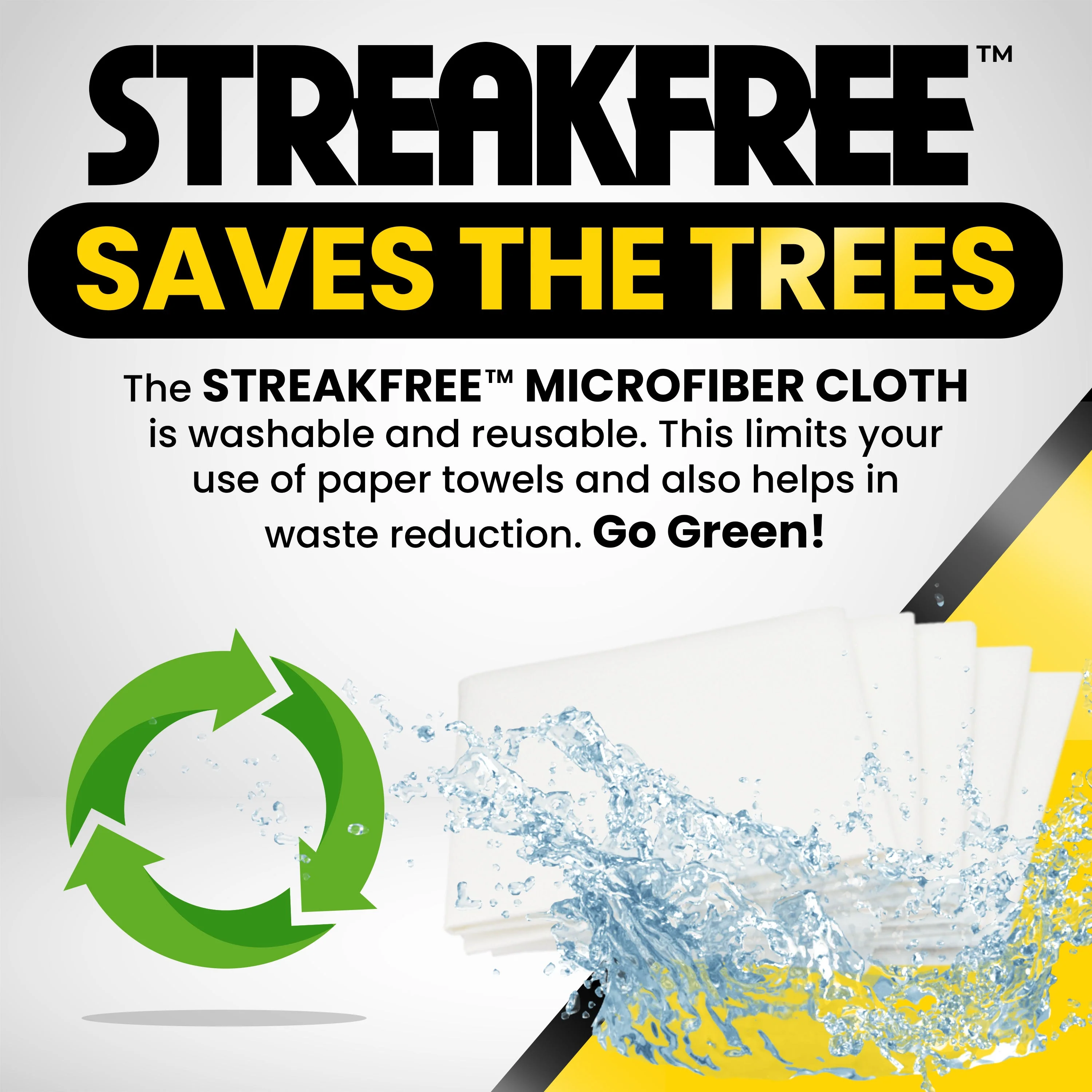 The Original StreakFree® Glass Cleaning Cloth - Image 5
